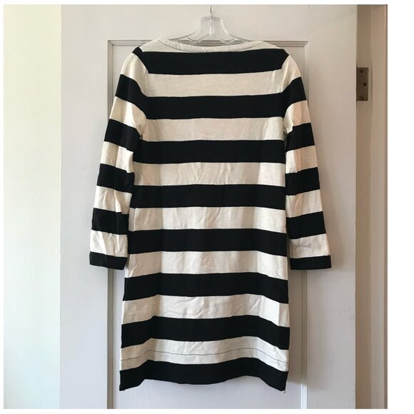 J.Crew | Striped Cotton Shift Dress - Picture 5 of 10
